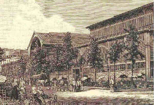 halles centrales Paris 1893