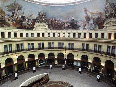 Fresque ancienne Bourse du Commerce Paris