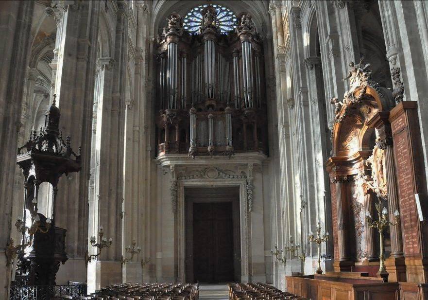 orgue &eacute;glise St-Eustache