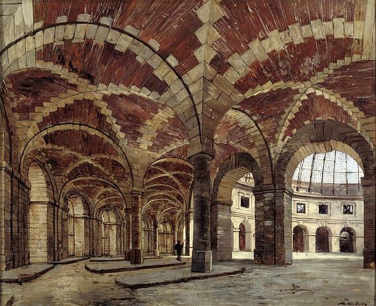 Int&eacute;rieur ancienne Bourse du Commerce Paris