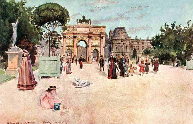 La cour du Carrousel par Georges Stein