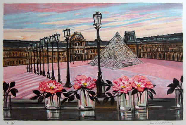 La pyramide de Pei au Louvre par Michel Henry