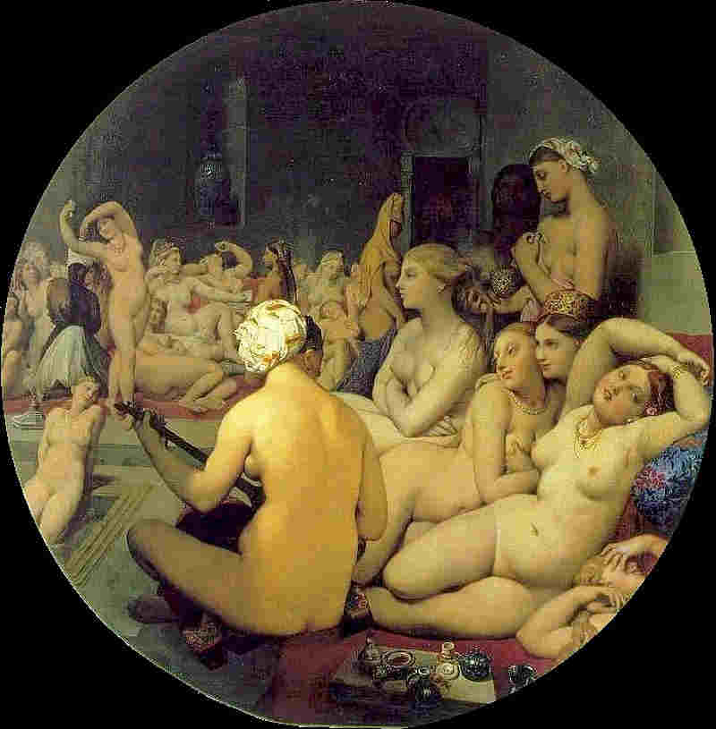 turkish bath Ingres - Bain turc Ingres