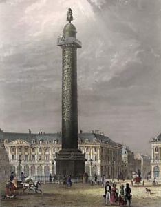 La colonne Vendome par Emile Rouargue