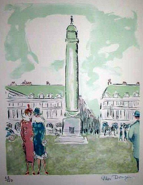 Place Vend&ocirc;me par Van Dongen