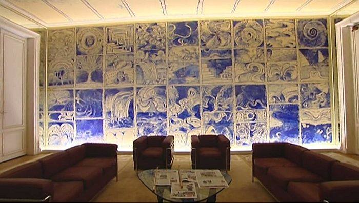 D&eacute;coration Grand salon de r&eacute;ception du Minist&egrave;re de la Culture par Al&eacute;chinsky