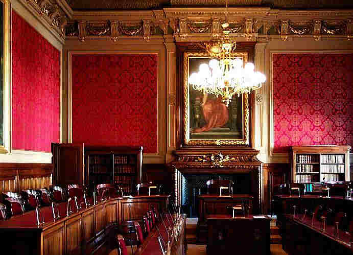 Salle du contentieux du Conseil d'Etat