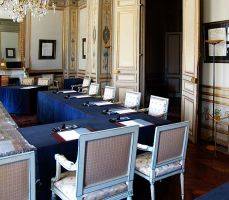 Salle des s&eacute;ances  du Conseil constitutionnel