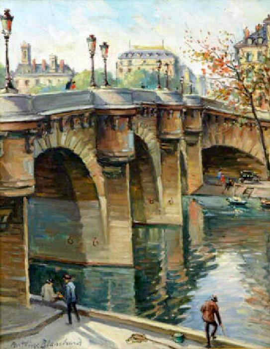 Le Pont Neuf par Antoine Blanchard