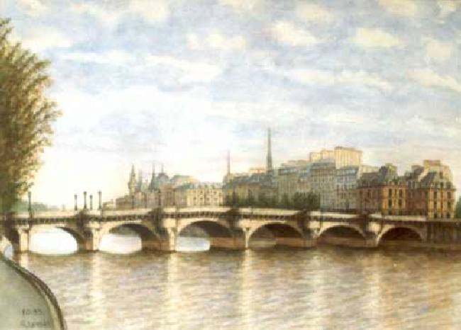 Le Pont Neuf par Georges Jamet
