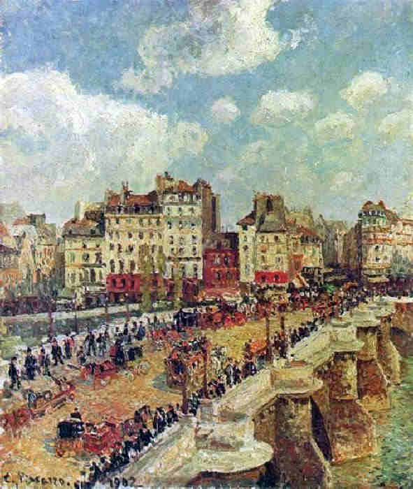 Le Pont Neuf par Camille Pissaro