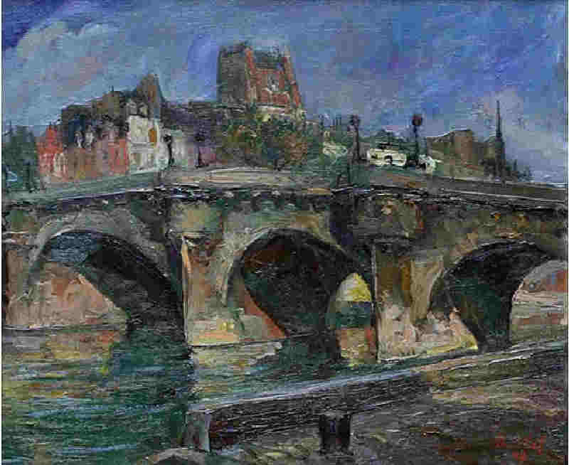 Le Pont Neuf par Marius Abel