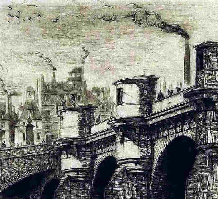 le Pont Neuf en 1853
