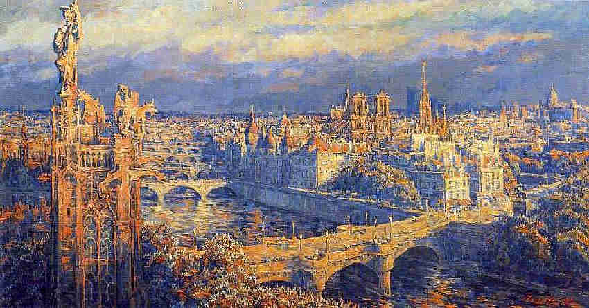 Le Pont Neuf  par Sergue&iuml; Chepik