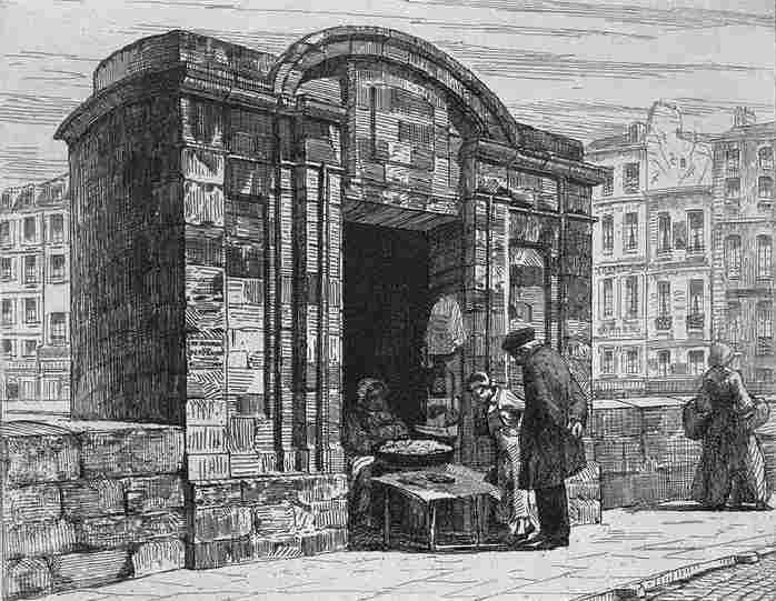 Marchande sur le Pont Neuf en  1853