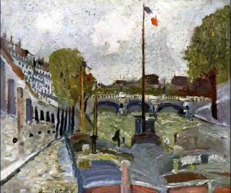 Le pont Neuf par Maurice Utrillo