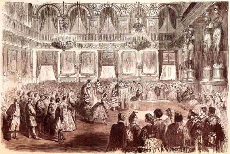 Grabd bal au Palais des Tuileries 