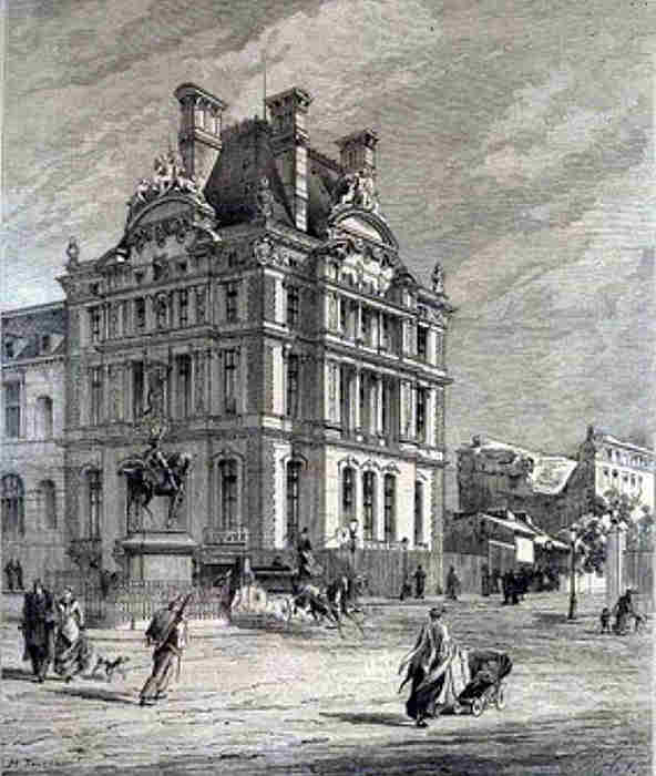 Pavillon Marsan du Louvre