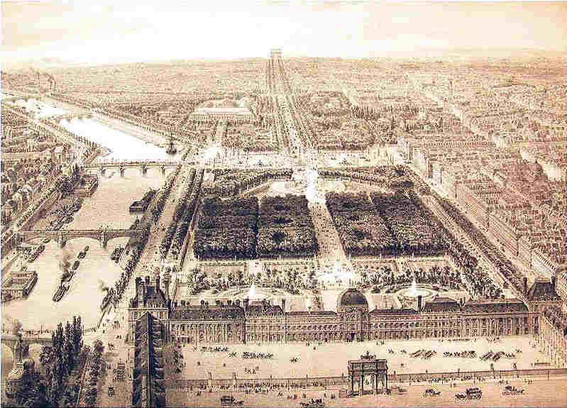  Tuileries  sous Napol&eacute;on 3