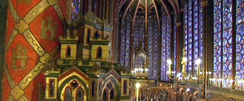 Chapelel basse de la Sainte Chapelle Paris