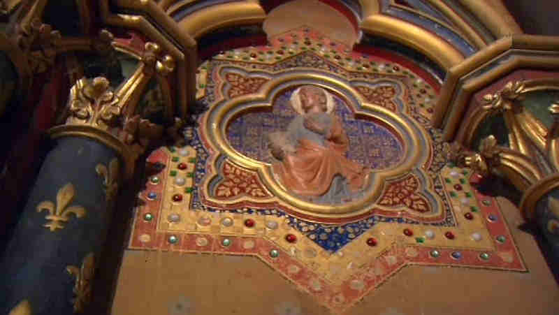 Chapelel basse de la Sainte Chapelle Paris