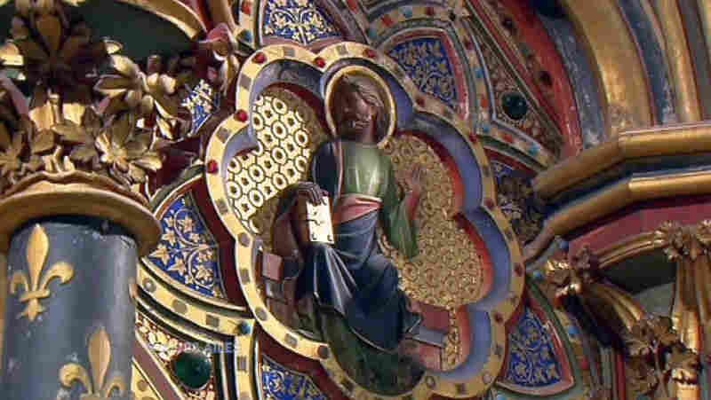 Chapelel basse de la Sainte Chapelle Paris