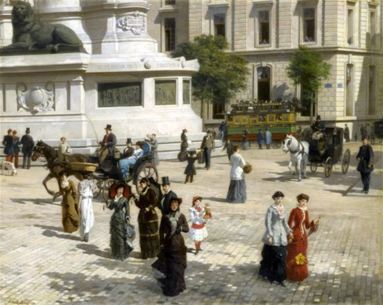Place de la R&eacute;publique par Louis B&eacute;roud