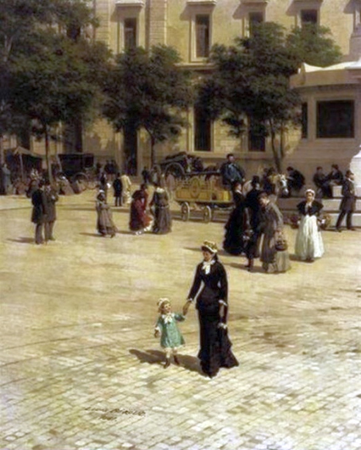 Place de la R&eacute;publique par Louis B&eacute;roud