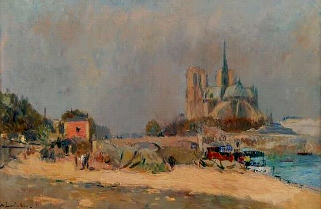 Notre Dame par Albert Lebourg