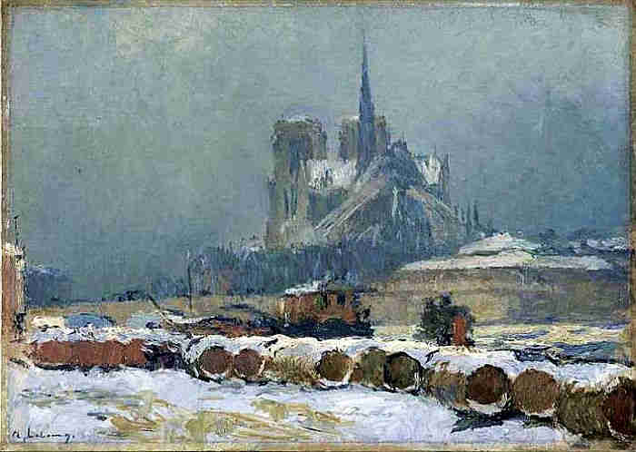 Notre Dame par Albert Lebourg