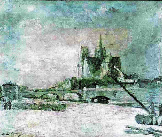 Notre Dame par Albert Lebourg