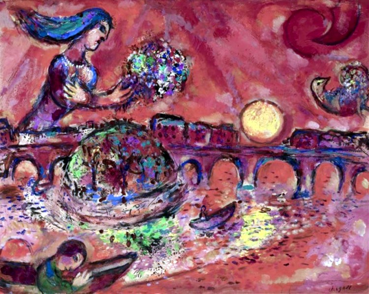 ile St-Louis Chagall