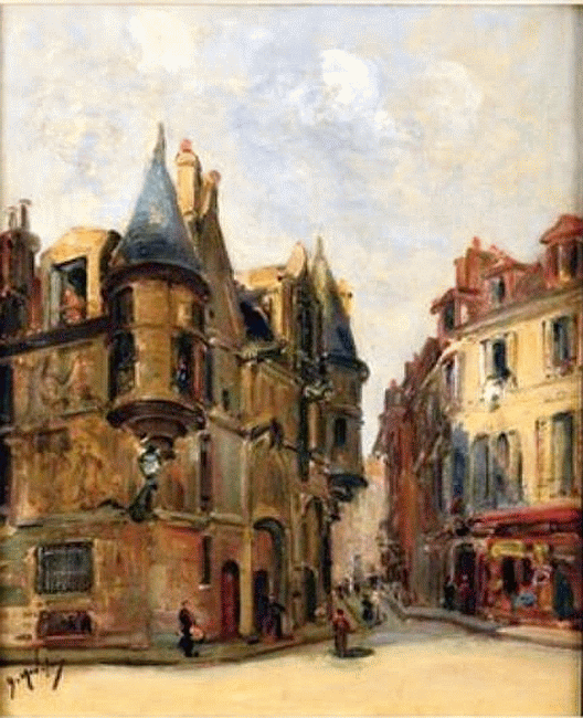 L'h&ocirc;tel de Sens par Gustave Madelain