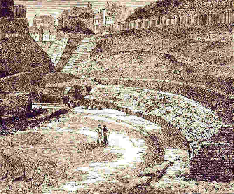Les Ar&egrave;nes de Lut&egrave;ce en 1890