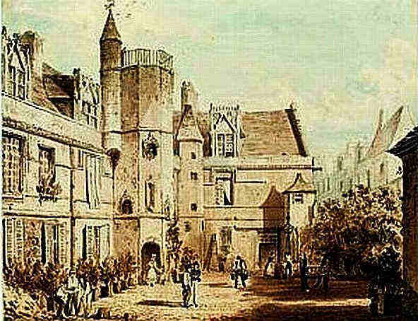 L'Hôtel de Cluny en 1829