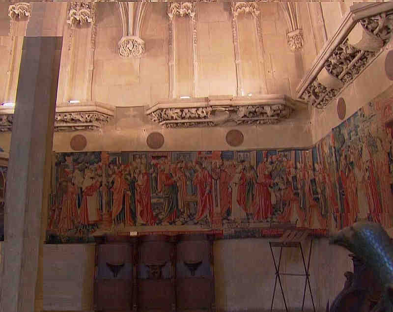 Grande tapisserie de la chapelle de l'Hôtel de Cluny