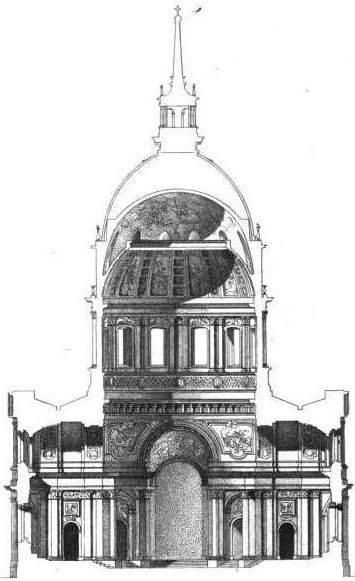Le Dome des Invalides &agrave; Paris