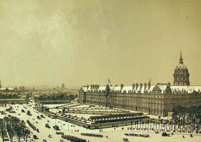 Les Invalides, hiver 1830