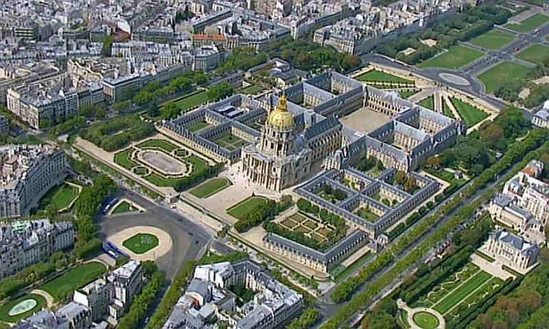 Vue g&eacute;n&eacute;rale des Invalides