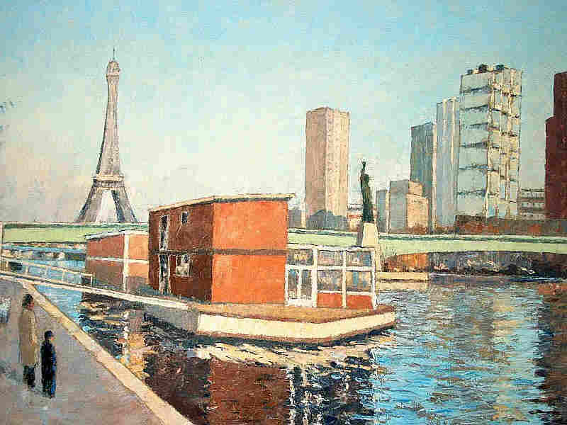 La Seine et la Tour Eiffel par Andr&eacute; Bardet