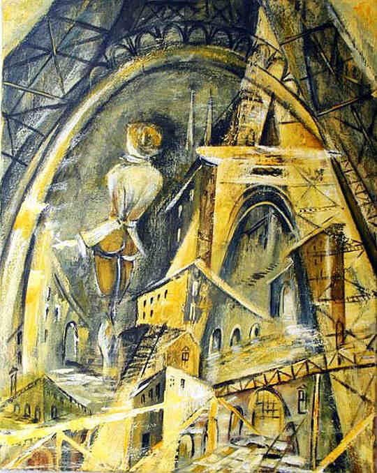 Paris tour Eiffel par Anna Ganina