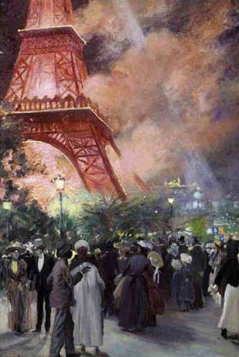 L'exposition  universelle par Pierre Georges Jeanniot