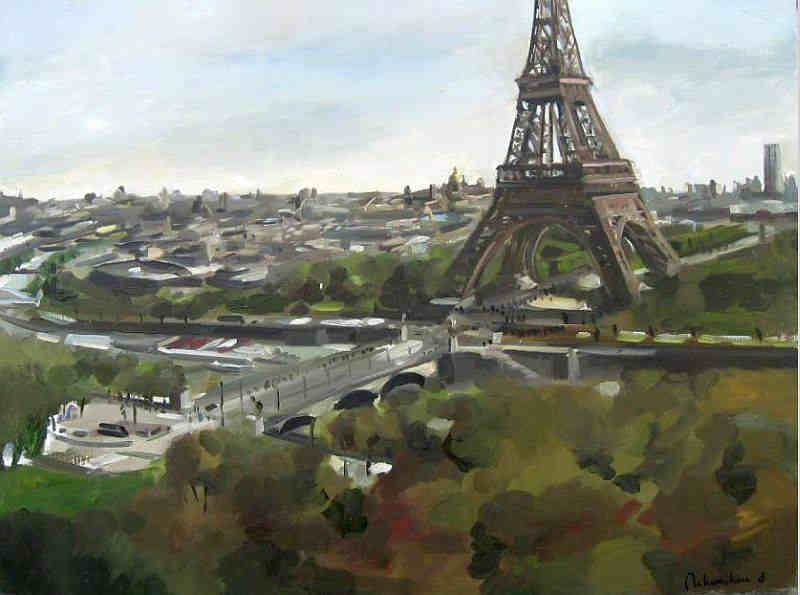 La tour Eiffel par Christoff Debusschere