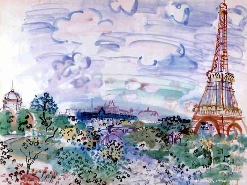 La Tour Eiffel par Raoul Dufy