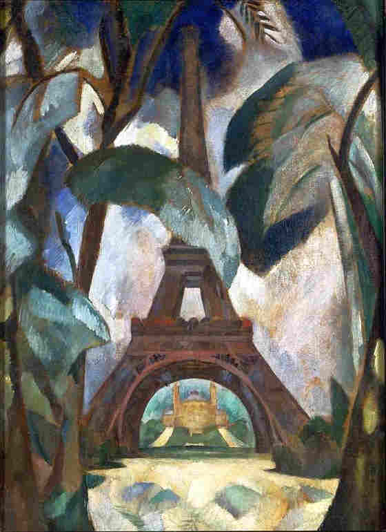 Tour Eiffel par Robert Delaunay 1909