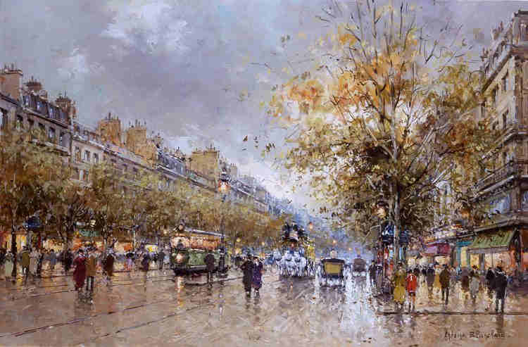 Antoine Blanchard theatre des Varietes