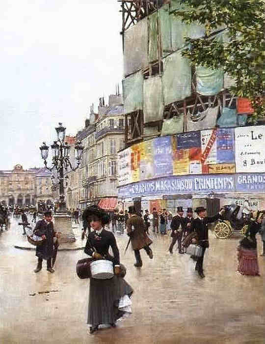 jean Beraud rue du Havre