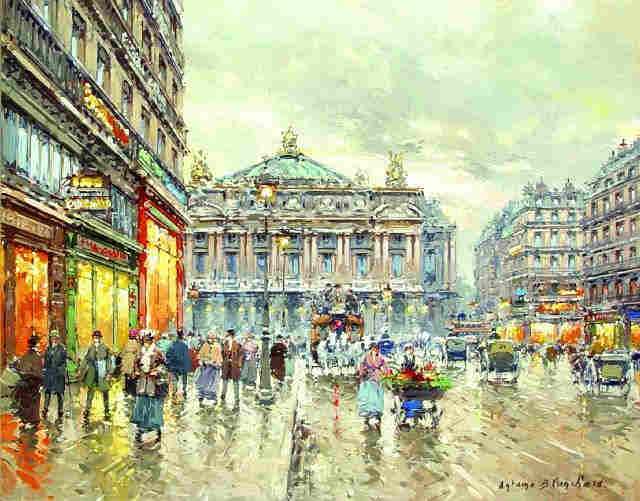 Op&eacute;ra Garnier, Paris,  par Antoine Blanchard