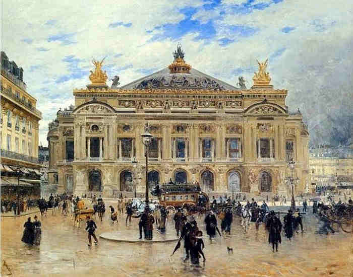 L'Op&eacute;ra Garnier &agrave; Paris par Franck Myers Boggs