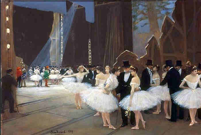 Coulisses de l'Op&eacute;ra de Paris par Jean B&eacute;raud